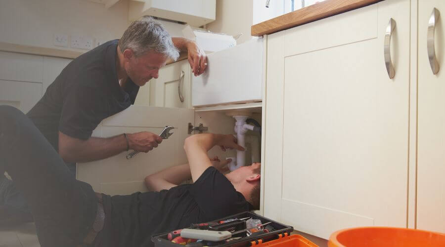 Professional burst pipe repair services in Williams, IN